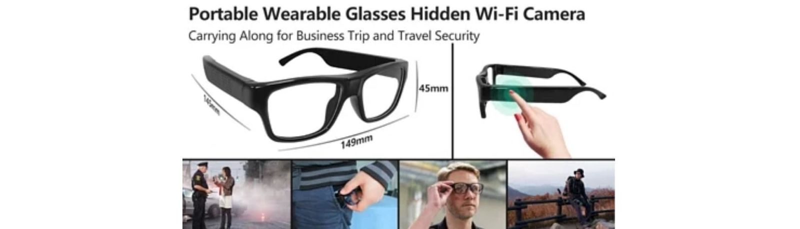 Verres visuels de WIFI