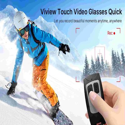 Verres de sûreté d'enregistrement vidéo de G2S-16G FHD 1080P avec le contrôleur à distance Motorcycle Riding