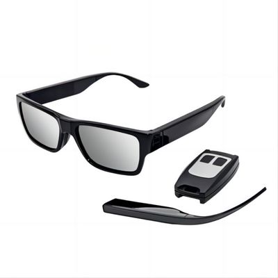 Audio à télécommande des lunettes de soleil FHD 1080P de Smart Camera pour des activités secrètes