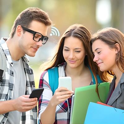 Bureau de G5 WiFi Live Streaming Video Sunglasses For/formation extérieure/enseignement/enfants