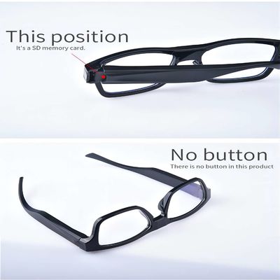 Lunettes de soleil 1080p de Security Smart Camera de garde de collection de preuve avec l'enregistrement vidéo audio
