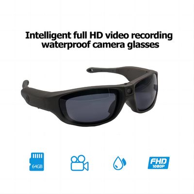 Pleines lunettes de soleil visuelles de HD 1080P Bluetooth avec la lentille UV polarisée de sécurité de protection