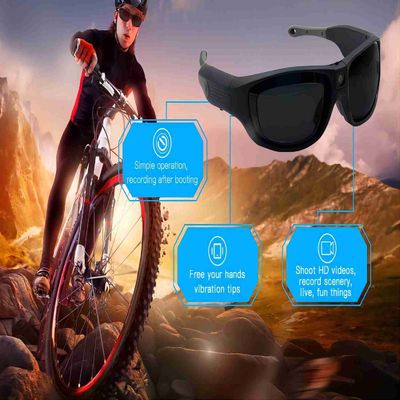 Pleines lunettes de soleil visuelles de HD 1080P Bluetooth avec la lentille UV polarisée de sécurité de protection