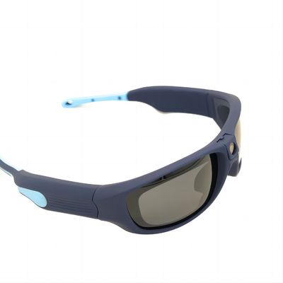 2 heures de batterie de la vie d'action de lunettes de caméra avec la capacité de stockage 32GB-64GB et la lentille en plastique