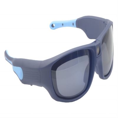 Lunettes de soleil de caméra vidéo d'action de moto avec l'enregistrement vidéo de 1080P FHD