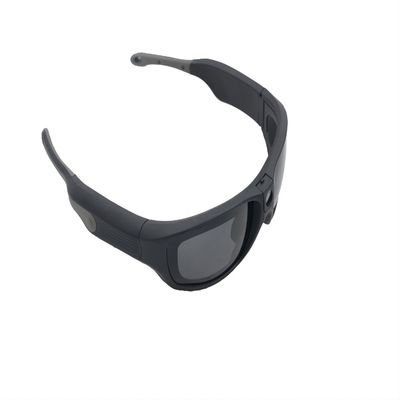 Lunettes de soleil de caméra vidéo de l'action 2K30FPS pour la chasse faisante du surf des neiges faisante de la planche à roulettes