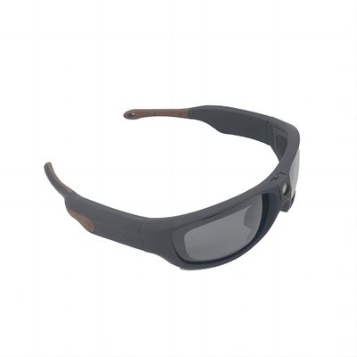 lunettes de soleil de caméra vidéo de sport de caméra vidéo de 2.7K 30 FPS pour le canoë, parachutant