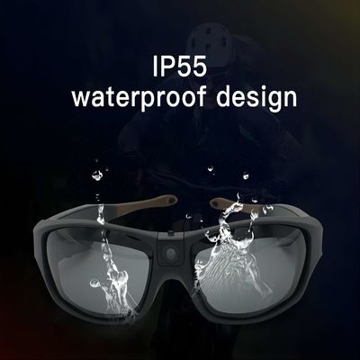 lunettes de soleil visuelles de 5.0M HD Mountaineering Sport Action Vlogging avec à télécommande
