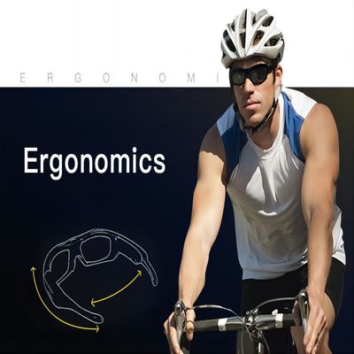 Lunettes de soleil visuelles du sport IPX55 imperméable pour faire un cycle, alpinisme, monte, fonctionnant