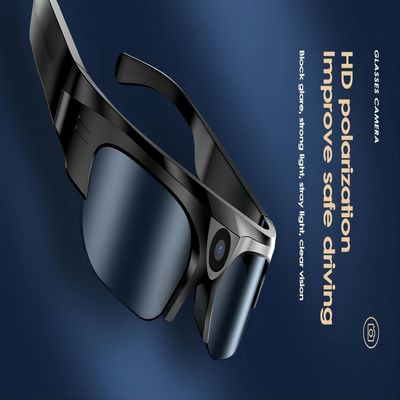 Enregistrement vidéo de écoute de Bluetooth de lunettes de soleil de caméra vidéo de musique sans fil de lunettes de soleil