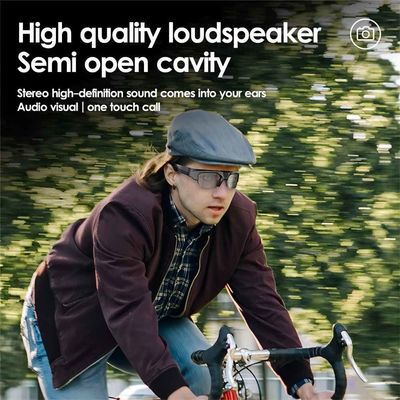 caméra visuelle de lunettes de soleil de 3in1 Smart Bluetooth avec la photo, vidéo, audio
