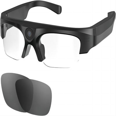 Lunettes de soleil portables de Bluetooth avec des réponses de téléphone d'enregistrement vidéo de photo de prise