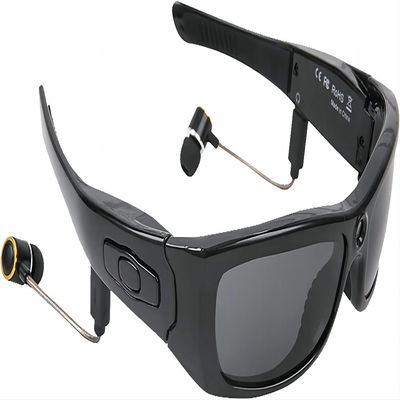 enregistrement visuel de lunettes de soleil de 720p Bluetooth pour des sports en plein air de marche de golf de trekking