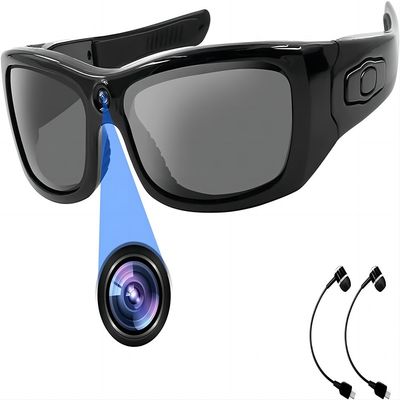 Caméra courante de lunettes de soleil du marathon G4F 1080P Bluetooth de traînée avec la musique, téléphone appelle