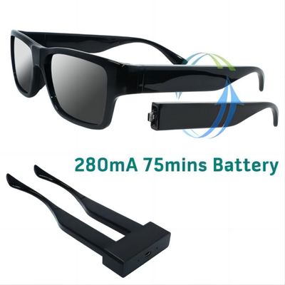 magnétoscope caché par 1080P de lunettes de soleil d'espion de caméra Mini Video Camera portable