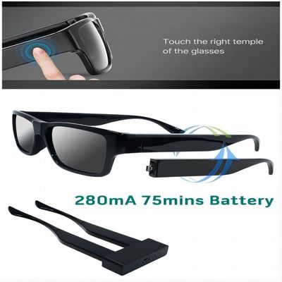 Contrôleur à distance Spy Video Sunglasses avec l'enregistrement vidéo d'images de prise