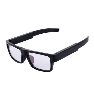 Lunettes de soleil visuelles de caméra cachées par HD pour la police de sports en plein air
