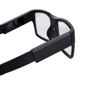 Lunettes de soleil visuelles de caméra cachées par HD pour la police de sports en plein air