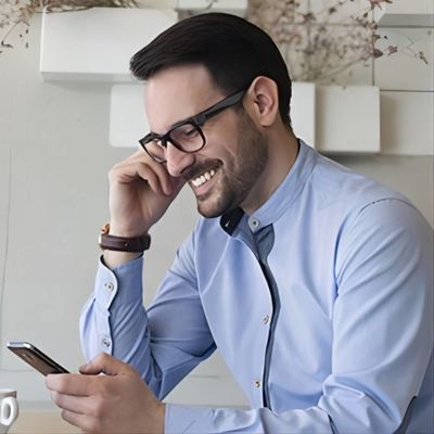 G5 enregistrement visuel d'angle caché par WiFi en verre 80° pour l'opération secrète d'action secrète