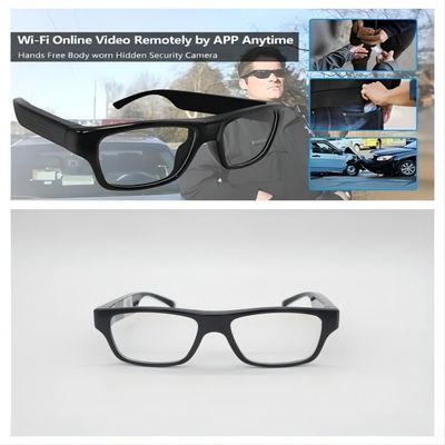 Lunettes de soleil de Smart Camera de contrôle d'APPLI pour Live Broadcast, conduisant, hausse, faisant un cycle
