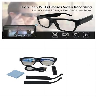 Caméra de sécurité extérieure 1080P HD 80°Angle de lunettes de soleil de Smart Camera de WiFi pour la surveillance