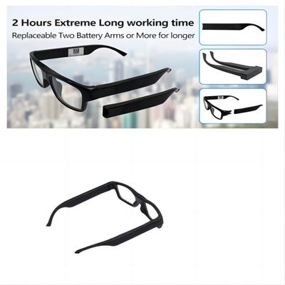 Caméra de sécurité extérieure 1080P HD 80°Angle de lunettes de soleil de Smart Camera de WiFi pour la surveillance