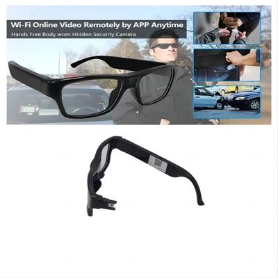 Caméra de sécurité extérieure 1080P HD 80°Angle de lunettes de soleil de Smart Camera de WiFi pour la surveillance
