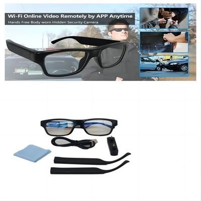 Enregistreur visuel portable portable de caméra en verre FHD 1080P 30FPS Vlog de WIFI