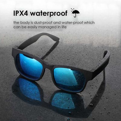 Les lunettes de soleil audio intelligentes d'oreille de lunettes de soleil ouvertes de Bluetooth pour écoutent des appels téléphoniques de musique