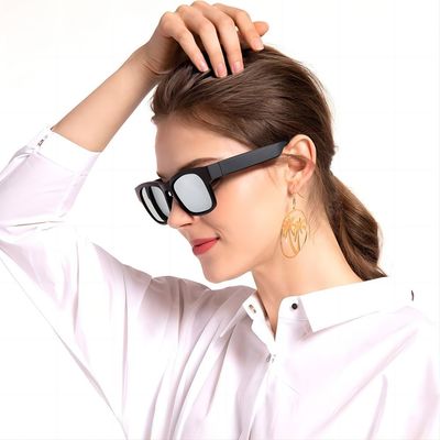 lunettes de soleil de 5M Pixels Bluetooth Video avec la caméra 1080P Carte SD micro jusqu'à 128G