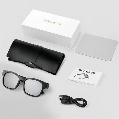 lunettes de soleil de 5M Pixels Bluetooth Video avec la caméra 1080P Carte SD micro jusqu'à 128G