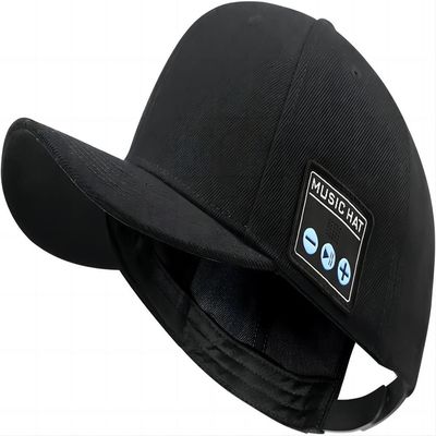 Chapeau de musique avec le haut-parleur sans fil lavable de bluetooth de double haut-parleur de bluetooth en tant que meilleur cadeau pour la famille, hip-hop