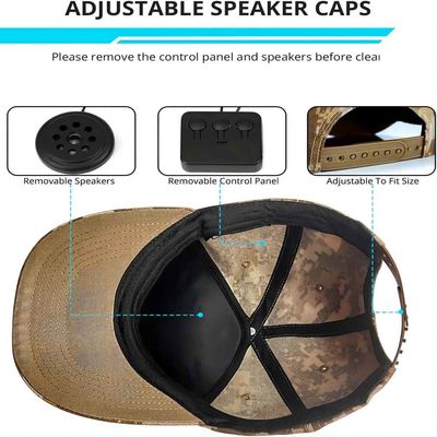 Haut-parleur sans fil de chapeau de Bluetooth avec de meilleurs cadeaux sains de haute qualité pour les hommes, garçons de filles