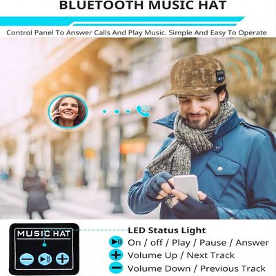Haut-parleur sans fil de chapeau de Bluetooth avec de meilleurs cadeaux sains de haute qualité pour les hommes, garçons de filles