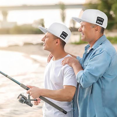 Chapeau sans fil d'écouteurs de Bluetooth d'orateur pour la musique et les appels téléphoniques