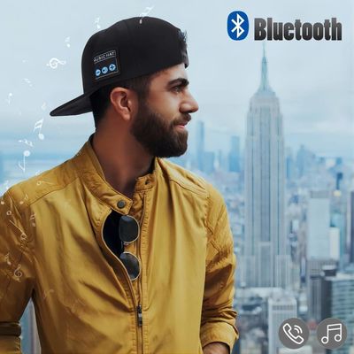 Chapeau de musique de Bluetooth pour la partie faisante de la planche à roulettes de base-ball, l'anniversaire, l'usage la vie quotidienne ou le cadeau frais