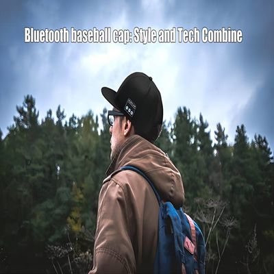 Chapeau de musique de Bluetooth pour la partie faisante de la planche à roulettes de base-ball, l'anniversaire, l'usage la vie quotidienne ou le cadeau frais
