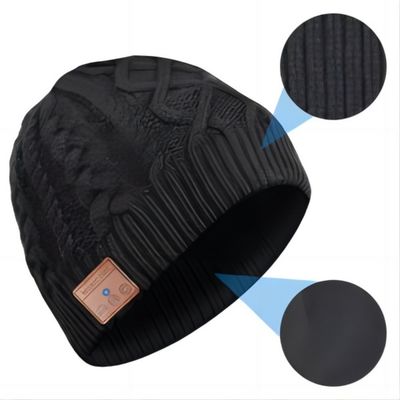 Haut-parleurs sans fil de Bluetooth Beanie Hat With HD d'appels téléphoniques de haut-parleur du téléphone, cadeaux