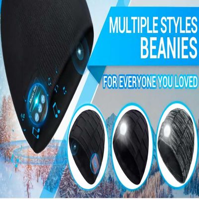 Appels téléphoniques mains libres multifonctionnels de la caméra B5 de chapeau de calotte de Bluetooth/musique/chaleur/enregistrement pour la chasse d'hiver, fonctionnant