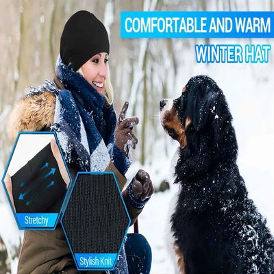 paires réglables de Beanie Bluetooth Hat Easy To de la musique 3in1 avec Smartphone