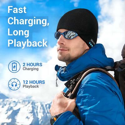 Technologie sans fil de chapeau de calotte de cadeaux de Noël pour la neige rapide de ski de marche de fonctionnement de famille