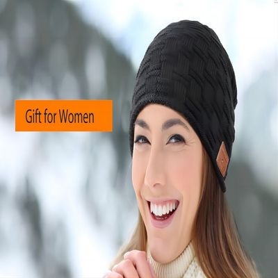 Orateurs de haute fidélité de ski de Beanie Hat With Bluetooth de musique sans fil doubles