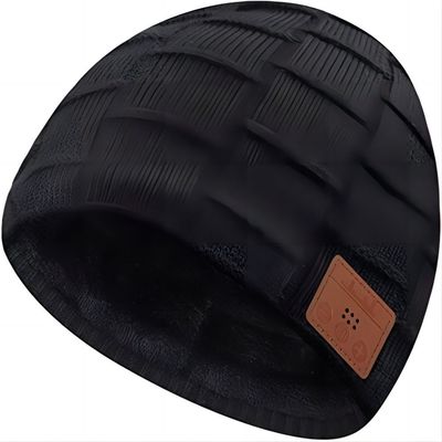 Viview Beanie Music Hat avec le chapeau réglable de bluetooth de haut-parleur de bluetooth pour des sports en plein air ski, chasse d'hiver