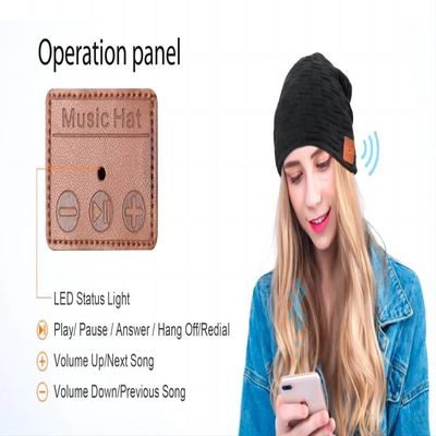 Chapeau de musique de Viview avec le chapeau réglable de vioce de haut-parleur de bluetooth de bluetooth stockant des cadeaux de stuffers pour des hommes de femmes adolescents