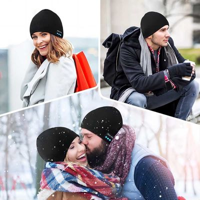 Chapeau sans fil de Beaine d'orateur de Viview, stockant des cadeaux de Stuffers pour la famille, pour skier, courant