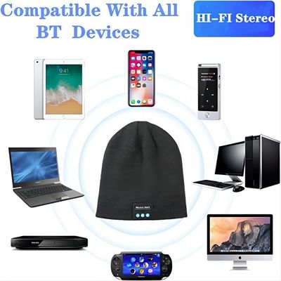 Viview Bluetooth Beanie Hat, apprécient le téléphone mains libres de music&amp; parlant, stockant des cadeaux de Stuffers pour des sports de marathon, camping