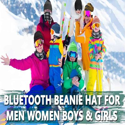 Beanie Hat sans fil unisexe avec les chapeaux sans fil de empaquetage exquis d'hiver couvrent le chapeau Beanie Winter Knite Cap de musique