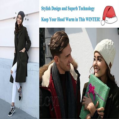 Beanie Hat sans fil unisexe avec les chapeaux sans fil de empaquetage exquis d'hiver couvrent le chapeau Beanie Winter Knite Cap de musique