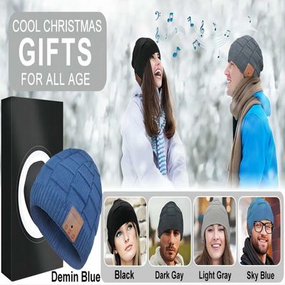 Cadeaux de technologie de Bluetooth Beanie Headphones Hat Unique Christmas