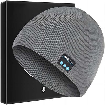 L'hiver de Bluetooth Beanie Hat Headphone Music Hat de femmes d'hommes tricotent le chapeau
